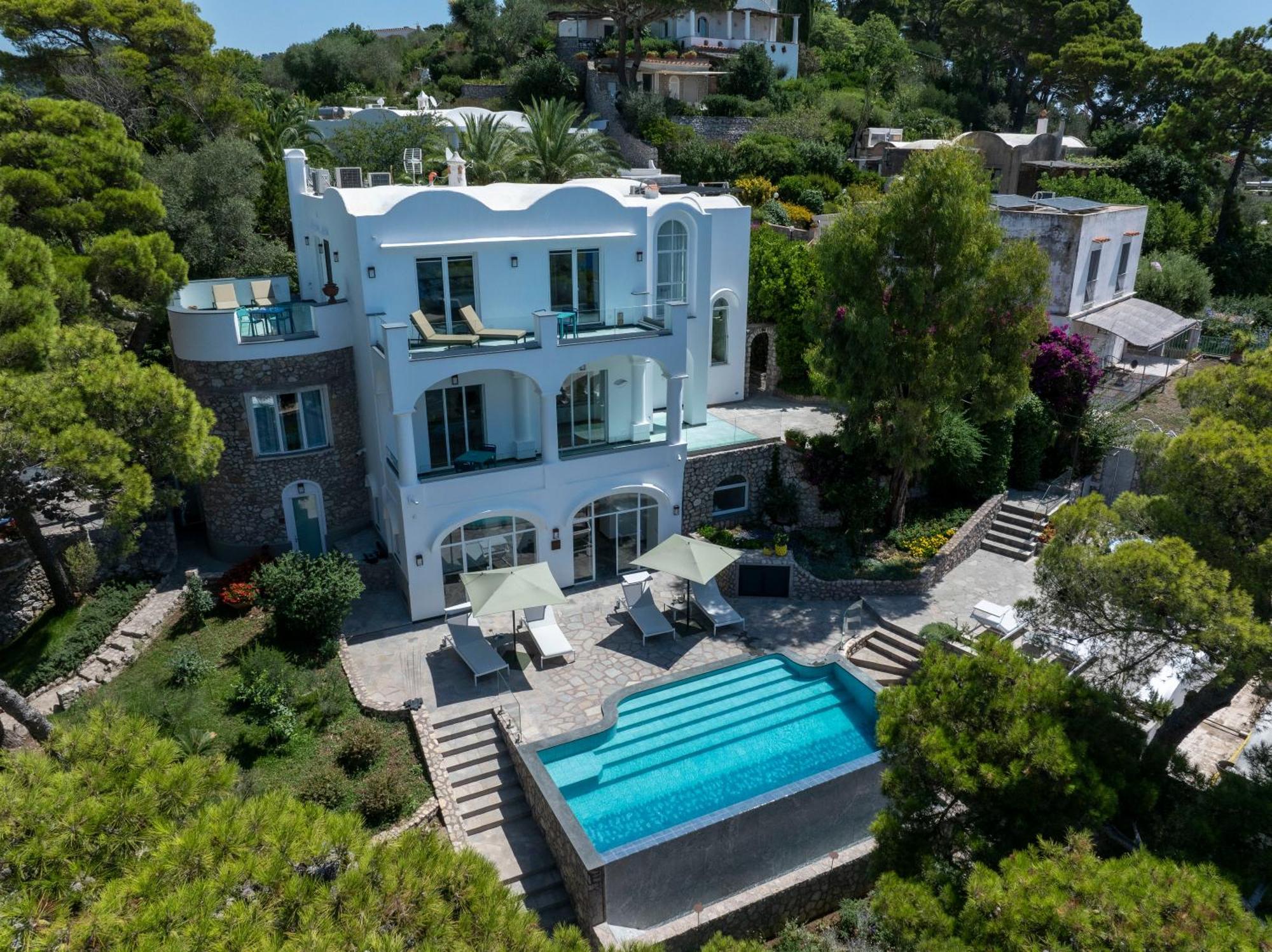 Villa L'Ara Capri Zewnętrze zdjęcie